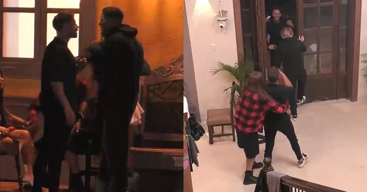 Luis Mateucci y Fabio Agostini casi llegaron a los golpes en Tierra Brava: tuvieron que separarlos