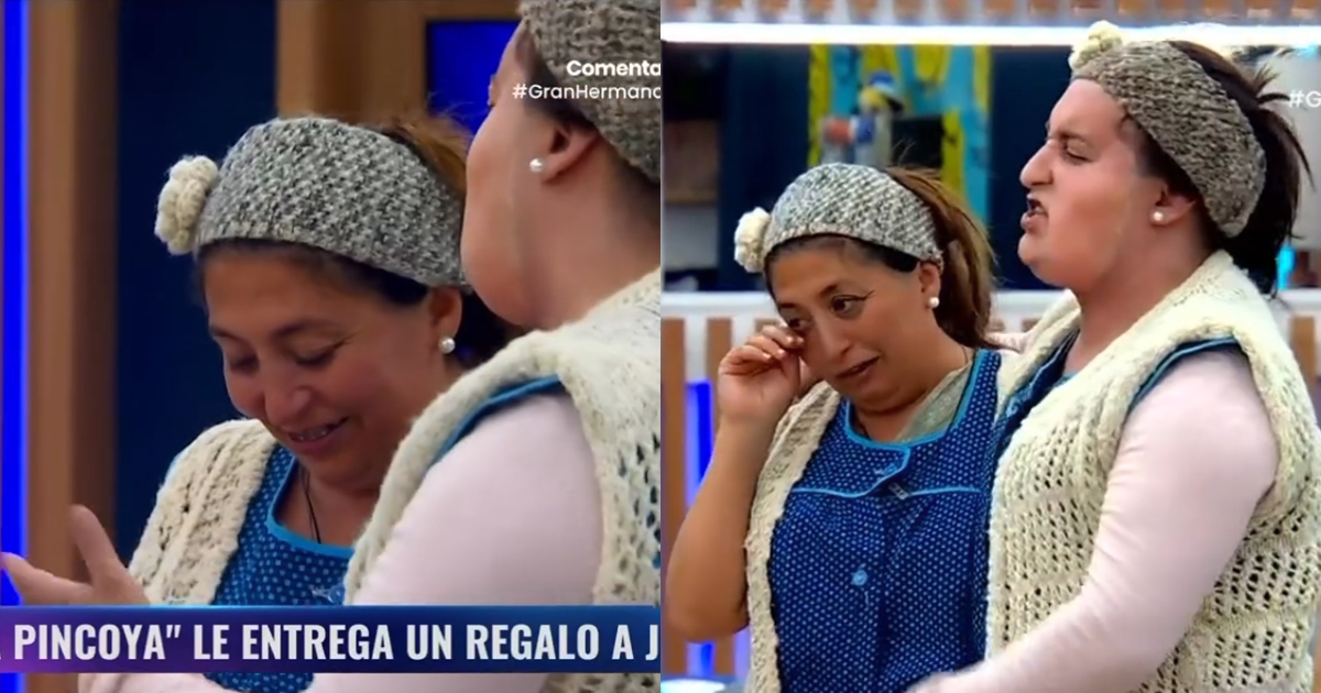 Felipe Parra hizo llorar a Pincoya con especial regalo en Gran Hermano: 