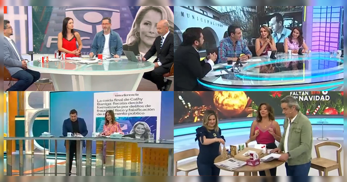 ¿TVN, Mega, CHV o Canal 13? Revisa quién se quedó con el rating del bloque matinal de este viernes