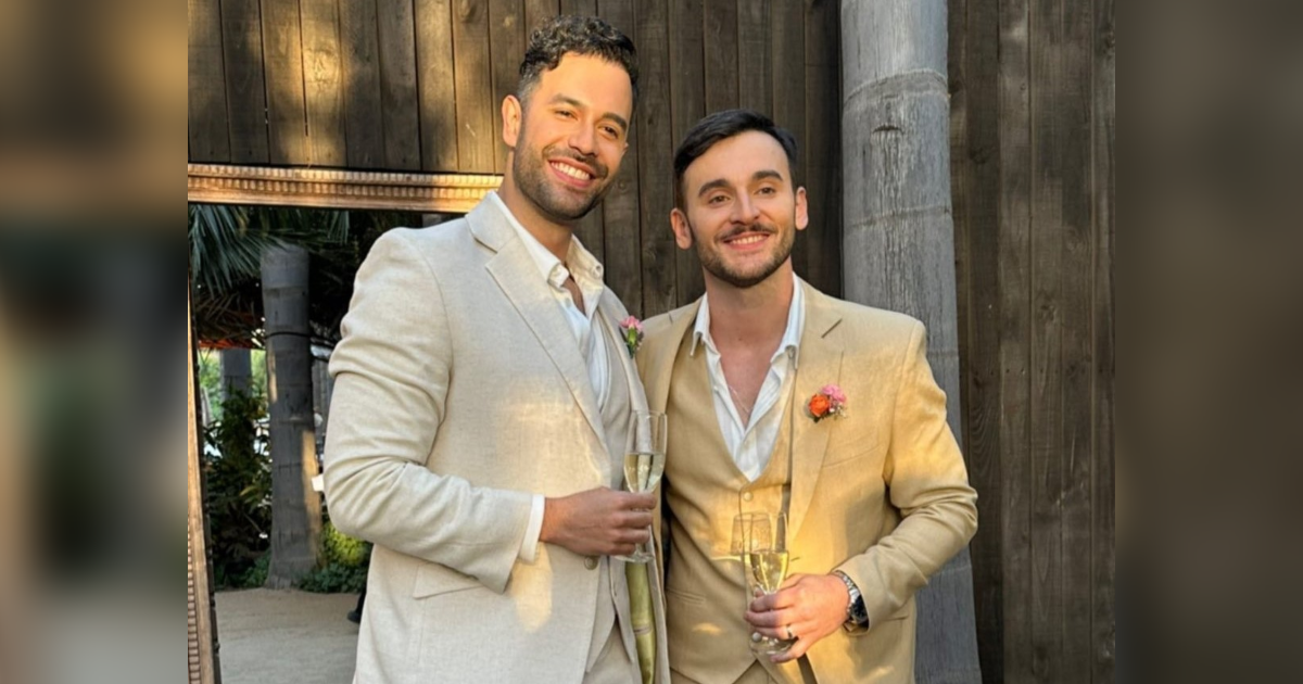 Tomás González contrajo matrimonio en íntima ceremonia: invitados publicaron registros en redes