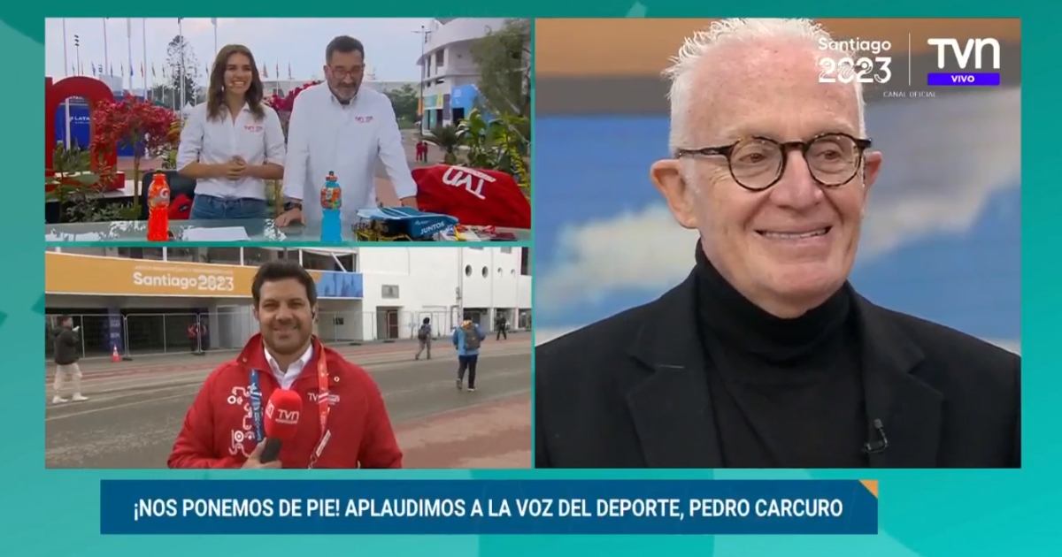 Pedro Carcuro se descolocó tras repentino homenaje en vivo en TVN: 
