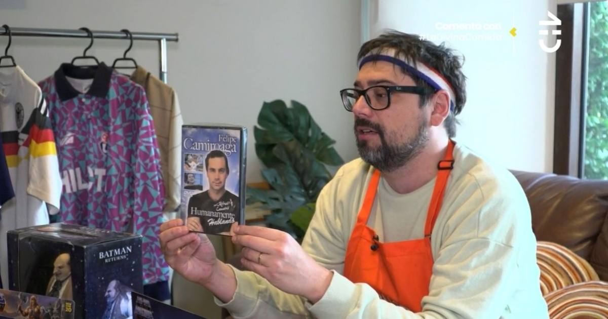 Alfredo Lamadrid mostró raro objeto relacionado con Felipe Camiroaga en 'La Divina Comida'