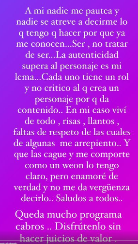 Declaración de Arturo Longton