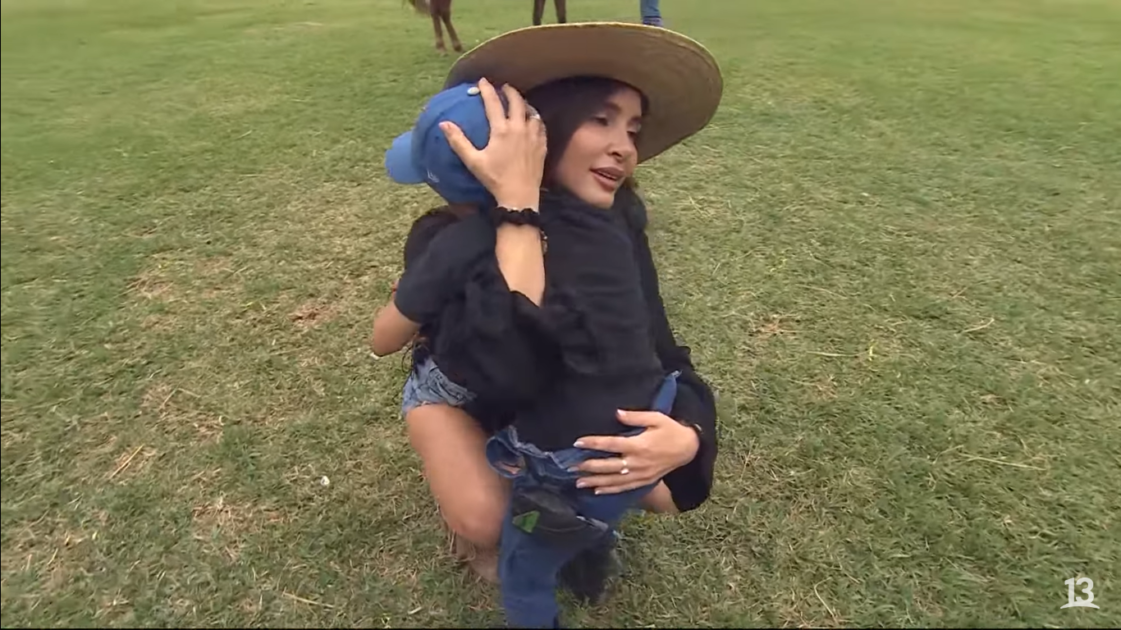 Fran Undurraga y Miguelito