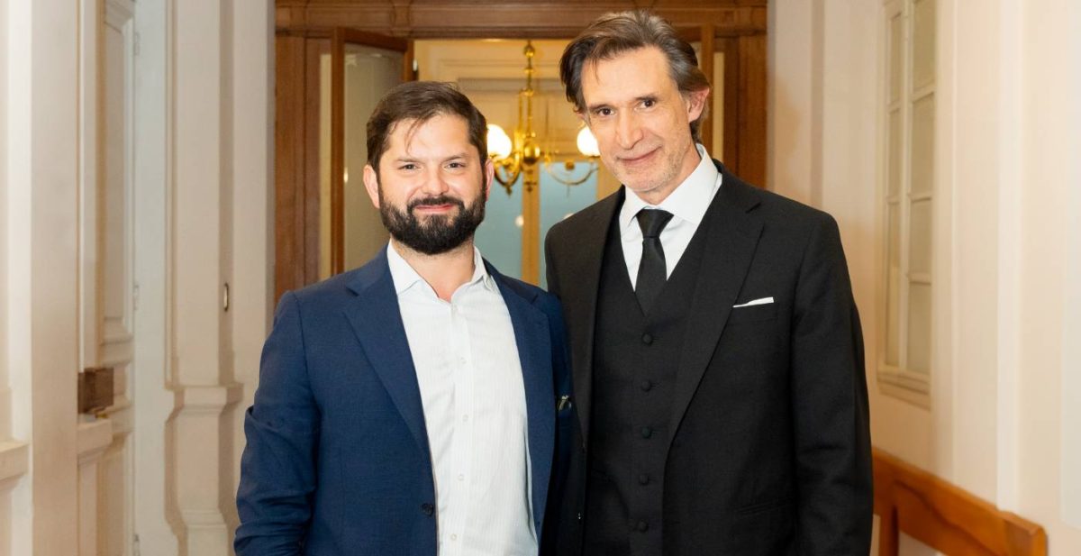 Francisco Melo y Gabriel Boric