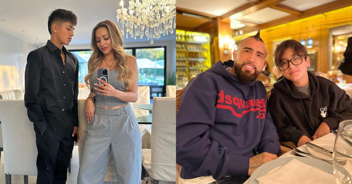 Marité Matus y Arturo Vidal celebraron logro académico de su hijo Alonso con orgullosos mensajes