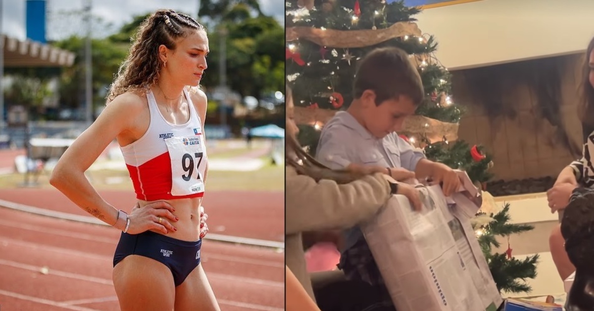 Martina Weil envolvió regalos de navidad con papel de diario: la criticaron y ella contestó