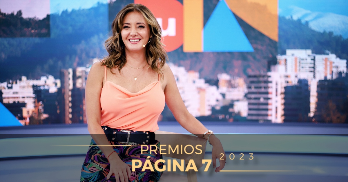 Priscilla Vargas tras ganar Premios Página 7 a mejor animadora y matinal: 