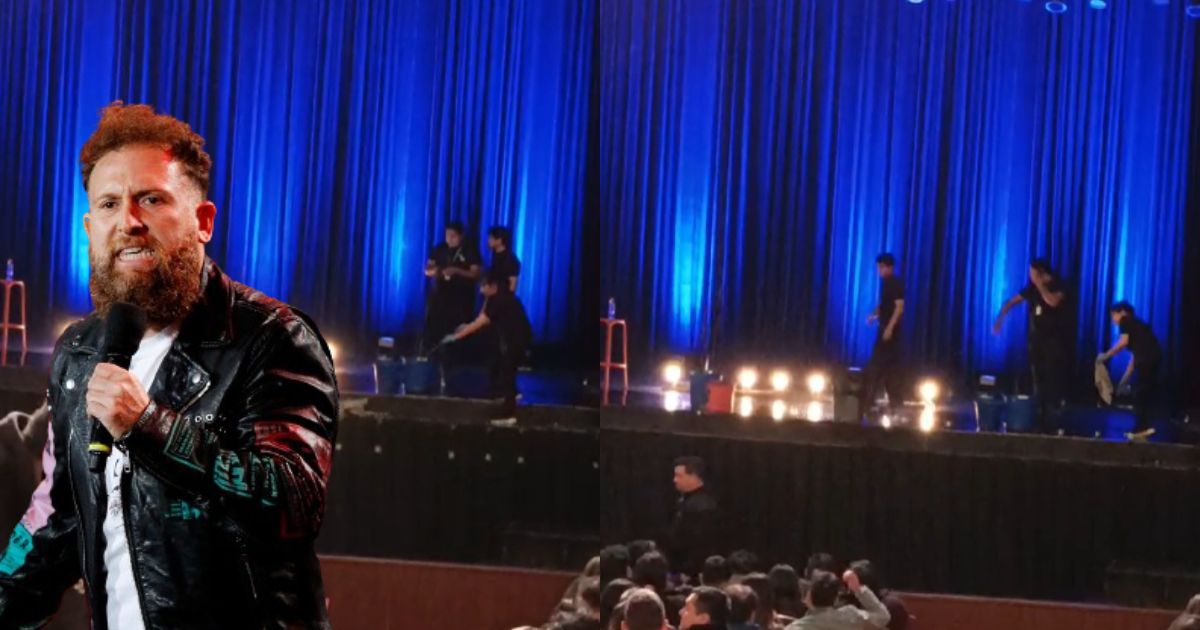 Tras lluvia: techo de Teatro UdeC sufrió filtración de agua en show de Juan Pablo López