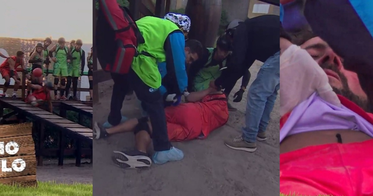 El accidente de Arturo Longton que obligó a parar competencia en Tierra Brava: fue sacado en camilla