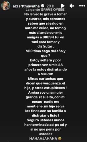 "¿Y qué?": Azzartt Maveth salió al paso de críticas por video viral donde sufre caída tras fiesta