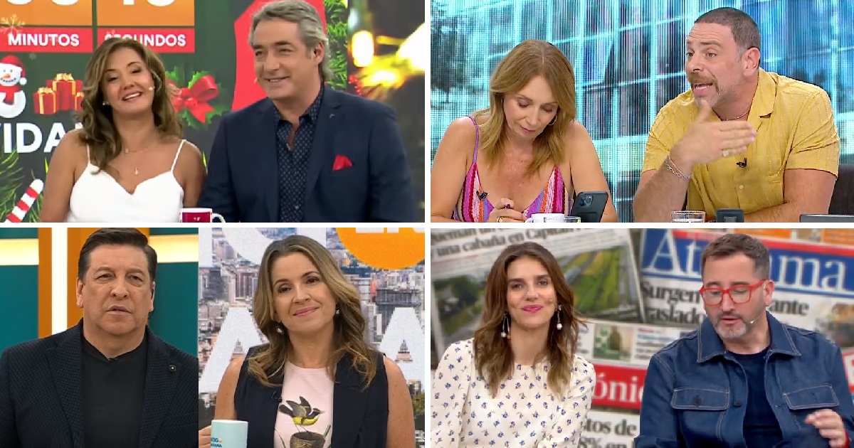 ¿Efecto Plebiscito? Batalla matinal de este lunes instaló a un ganador con amplia ventaja en rating