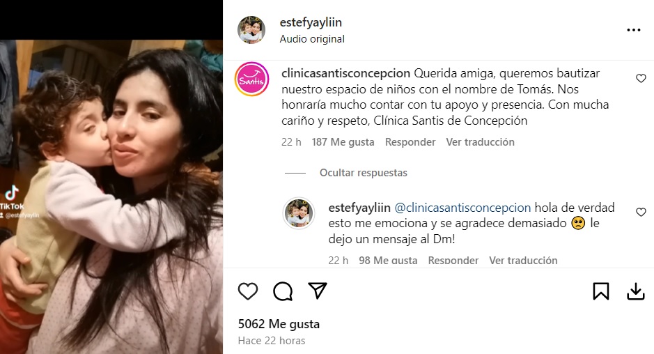 Gesto clínica Concepción Tomás Bravo