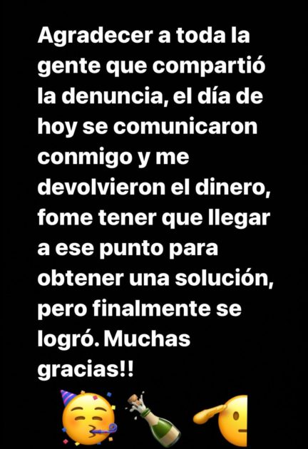 compró celular Black Friday recibió caja tornillos