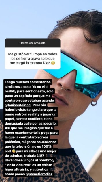 Coté López defendió a Pamela Díaz ante críticas de su actitud en Tierra Brava: "Tengo claro que..."