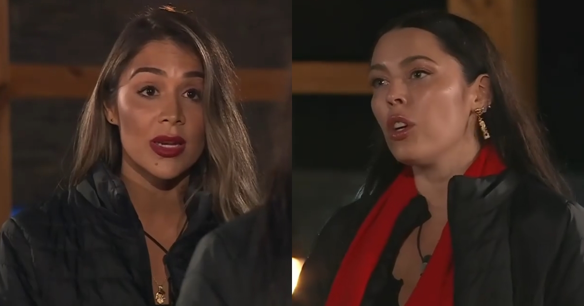 Tenso cara a cara de Daniela Aránguiz y Chama en Tierra Brava: 