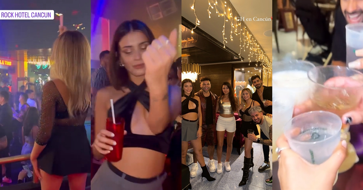 Exparticipantes de Gran Hermano disfrutaron de masiva fiesta en México: subieron registros en redes