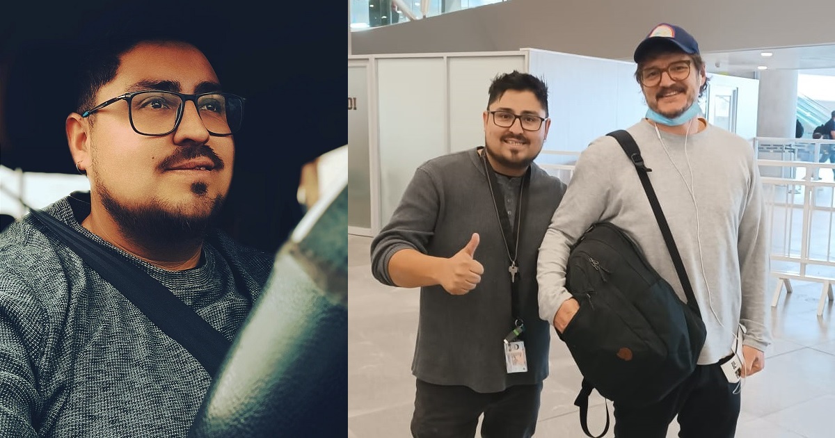 Hombre que se viralizó por foto con Pedro Pascal contó detalles del encuentro: 