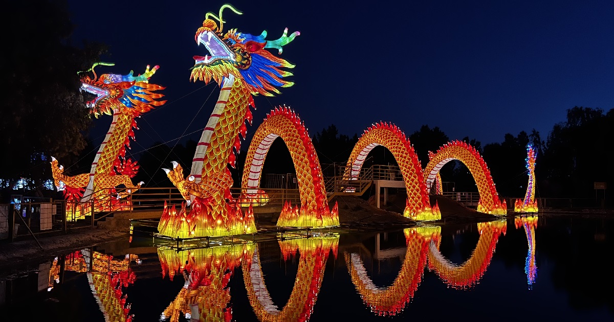 Atención, amantes de la cultural oriental: llegó nueva edición del Festival de Luces Chinas Tianfu