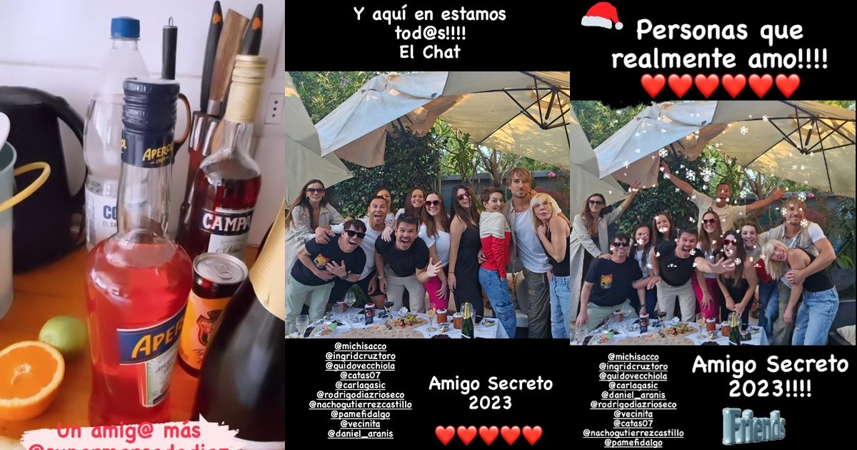 De Guido Vecchiola a Ingrid Cruz: las imágenes de Fran García-Huidobro en festejo de Amigo Secreto