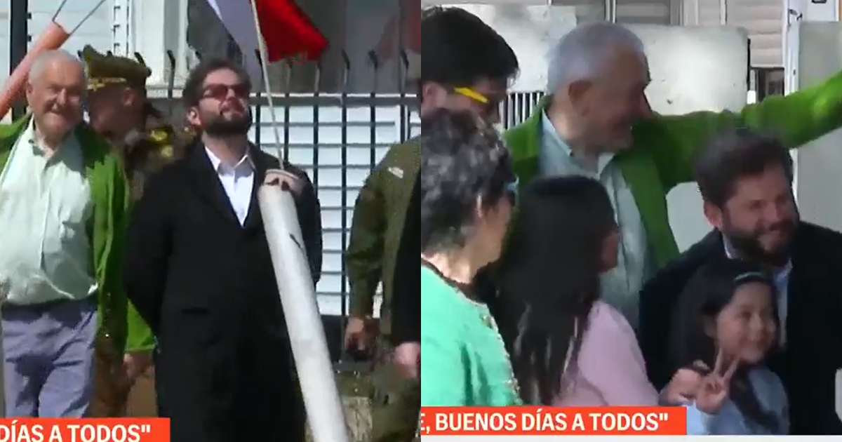 Boric votó con su familia desde Punta Arenas en Plebiscito 2023: 