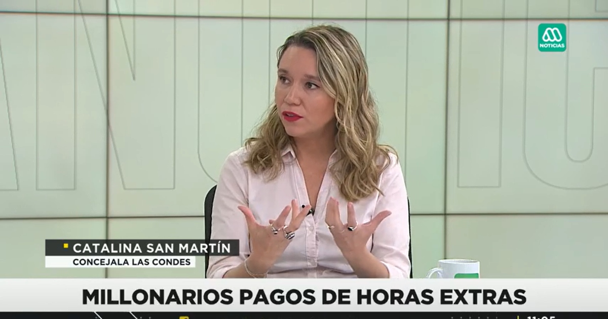 Concejala sobre el millonario pago de horas extras en Las Condes: 