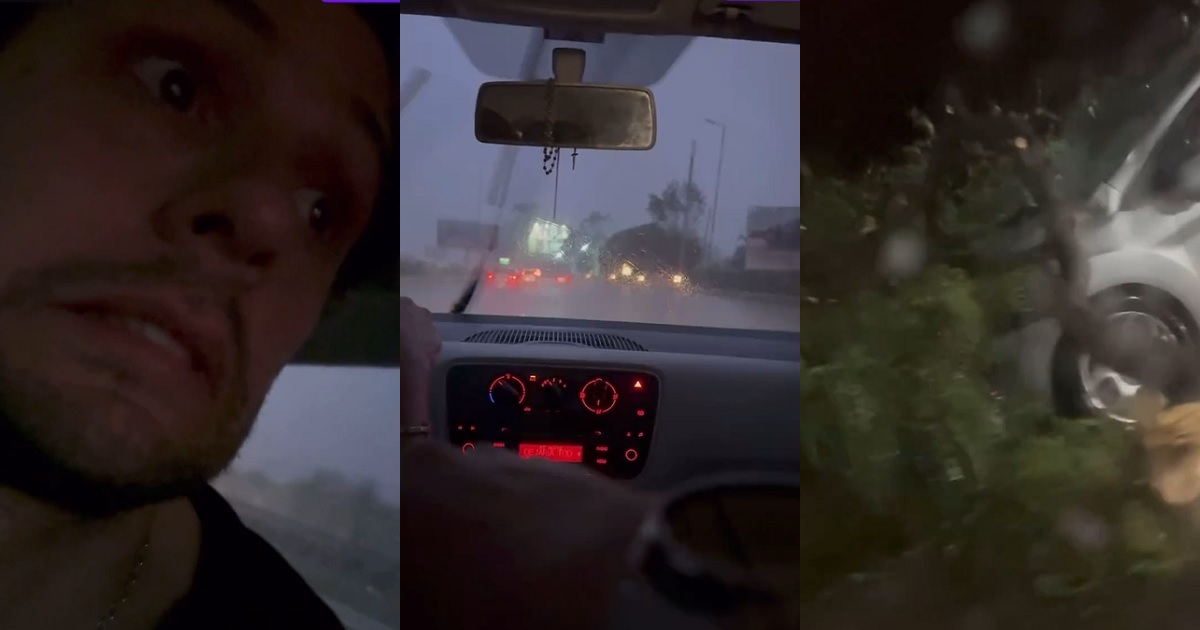 Joaquín Méndez mostró estragos de temporal en Argentina con dramático registro: 