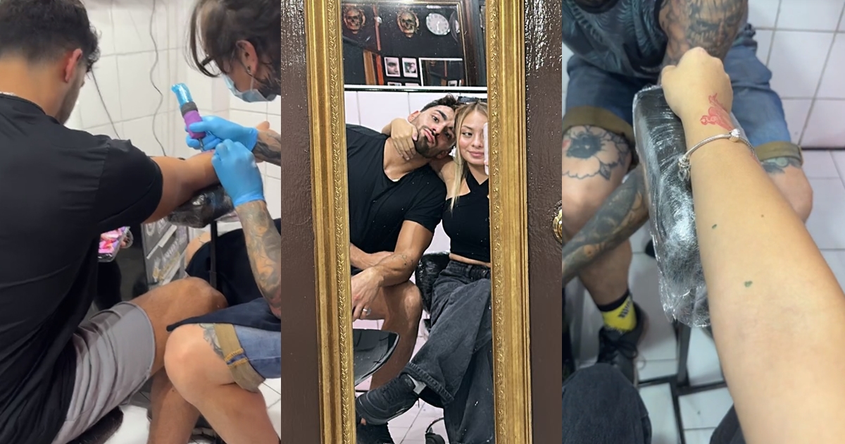 Jorge y Skarleth de Gran Hermano sorprendieron al hacerse especial tatuaje: 