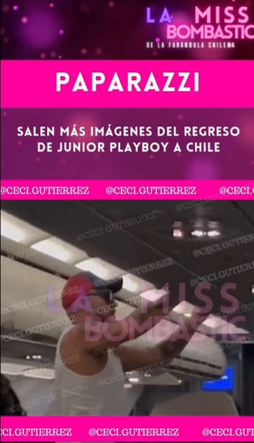 Confirman que Junior Playboy dejó "Tierra Brava": fue captado en aeropuerto de vuelta a Chile