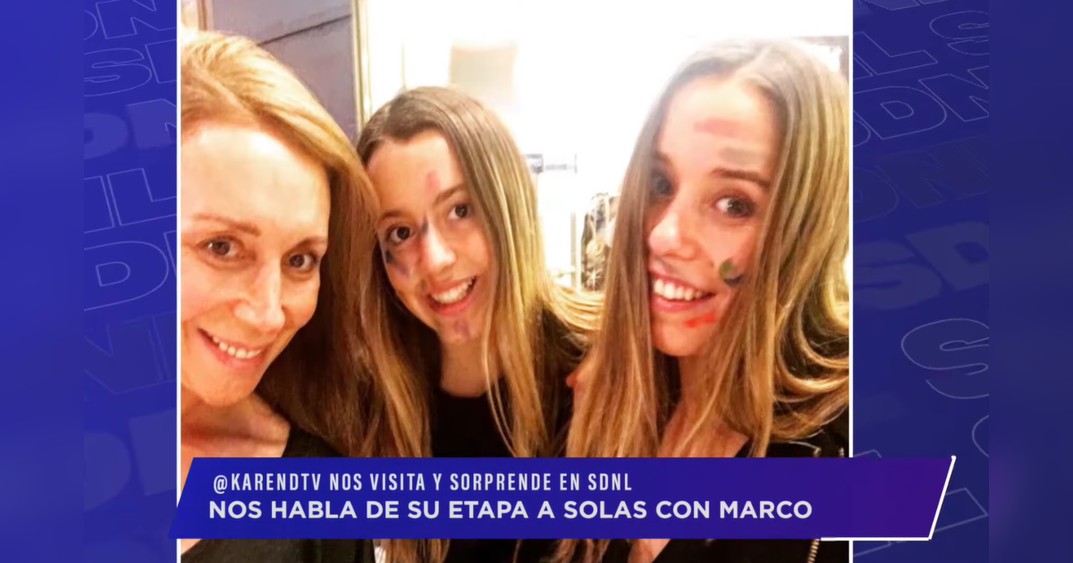 Karen Doggenweiler y cómo ha enfrentado la partida de sus hijas al extranjero: 