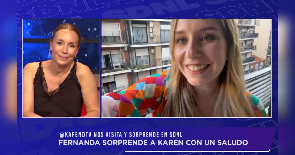 Karen Doggenweiler recibió inesperado saludo de su hija Fernanda en Sin Dios ni late: 