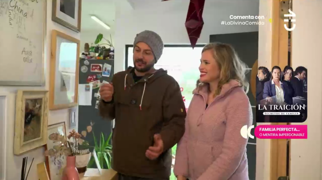 Con huerto y refugio animal: Eliana Albasetti y Federico Koch mostraron su casa en La Divina Comida