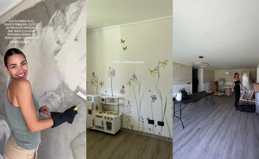 Lisandra Silva registró remodelación de su nuevo hogar: tiene cuarto de juegos y clóset iluminado