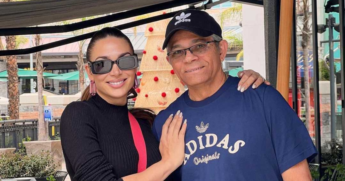 El sentido mensaje de Lisandra Silva por apoyo de su padre: 