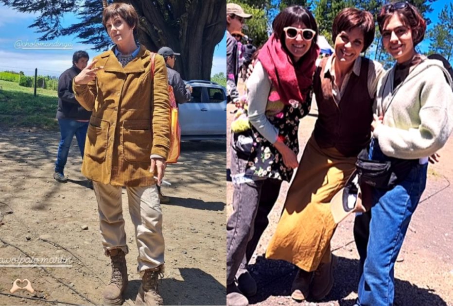 Look de Paola Volpato en nueva teleserie