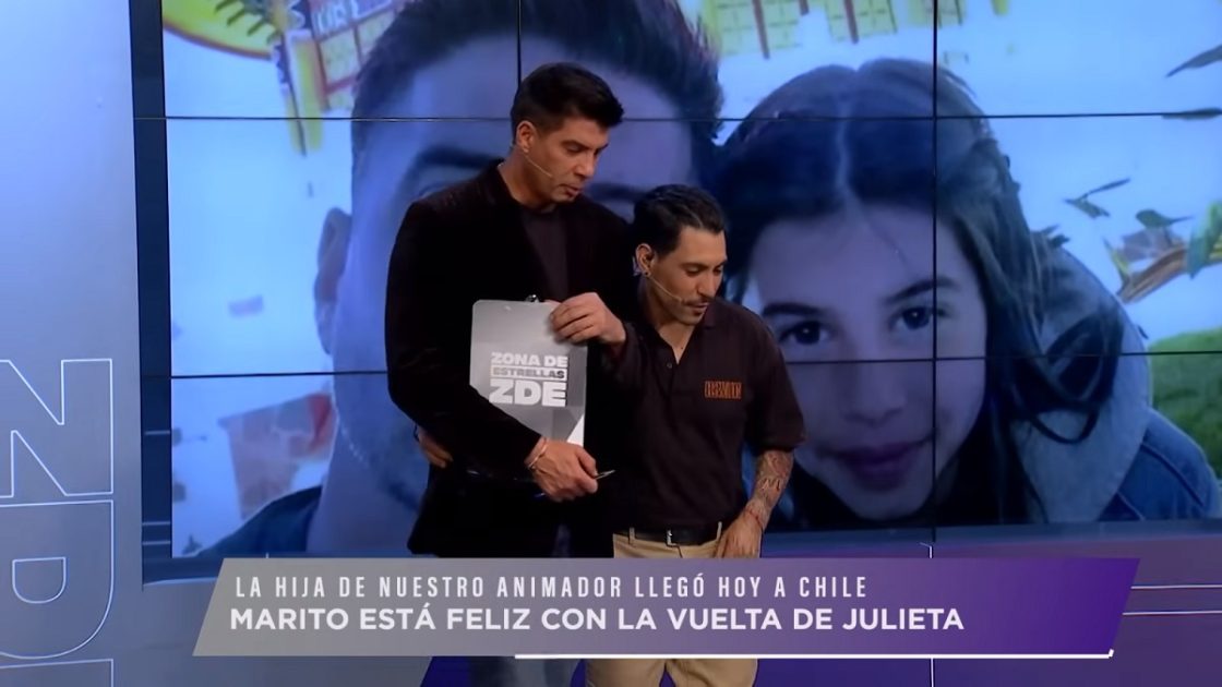 Mario Velasco reencuentro hija Julieta