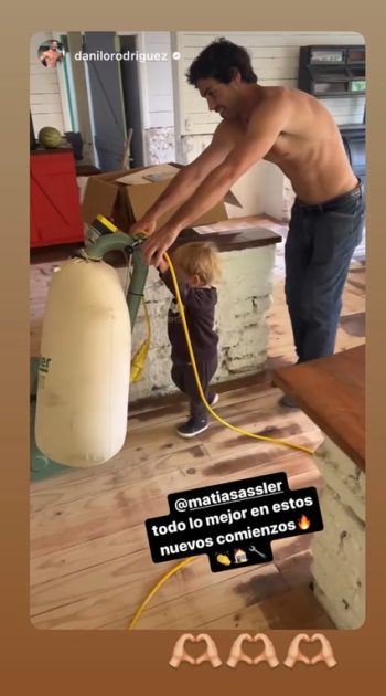 Matías Assler hijo casa nueva