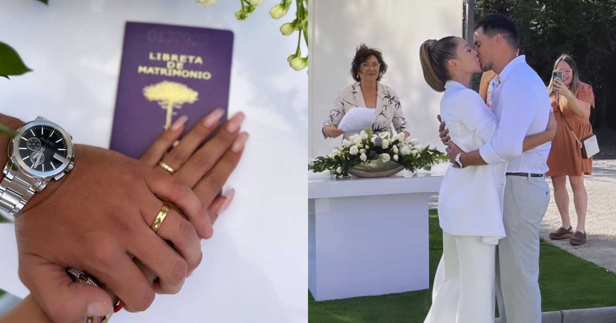 Sin vestido de novia y junto a su familia: así fue la íntima boda de Marité Matus y Camilo Huerta