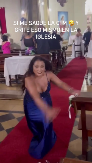 Pamela Leiva sufrió vergonzoso chascarro en pleno matrimonio de Andrea Dellacasa: "Me saqué la…"