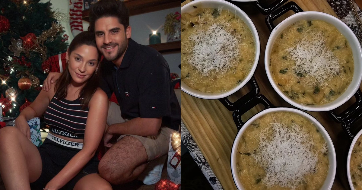 Kel Calderón mostró sofisticada cena navideña que preparó su pareja: celebraron con Hernán Calderón