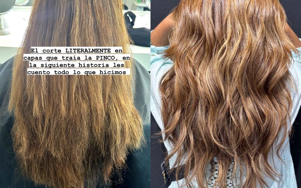 Pincoya se sometió a radical cambio de look y mostró todo el proceso: "Miren cómo quedé, 3/4"