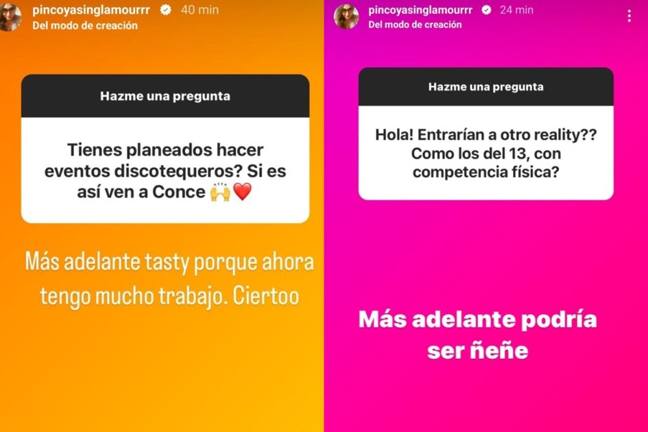 Pincoya se sinceró en redes sobre su futuro en la TV y posibles eventos tras salir de Gran Hermano