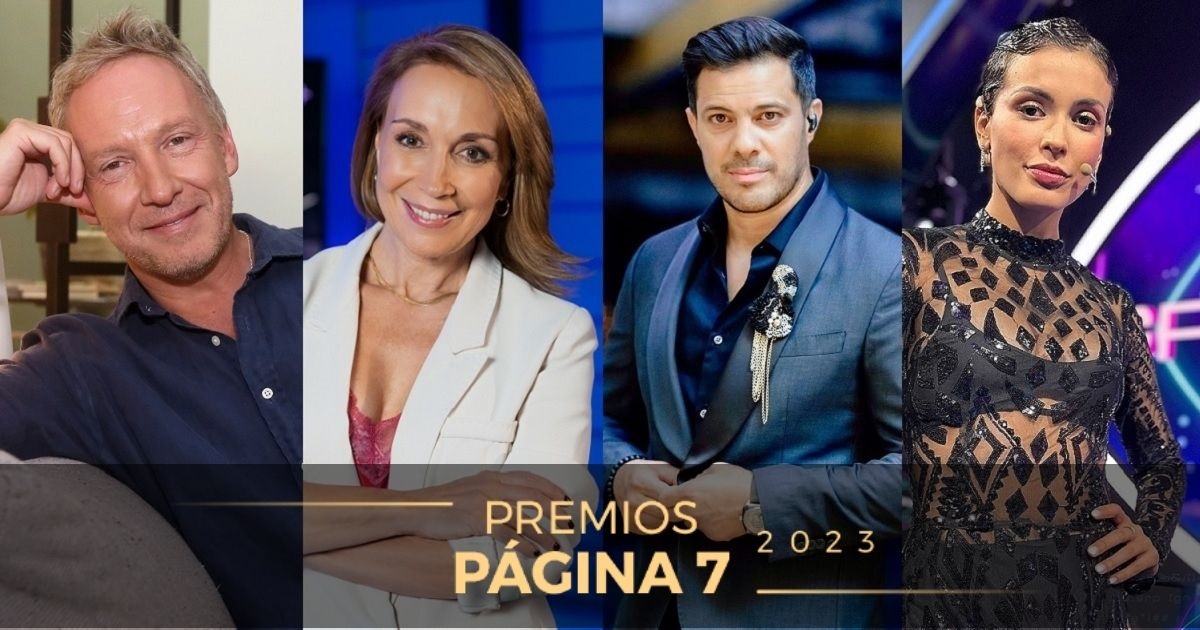 Premios Página 7: conoce a los rostros televisivos que destacaron durante 2023