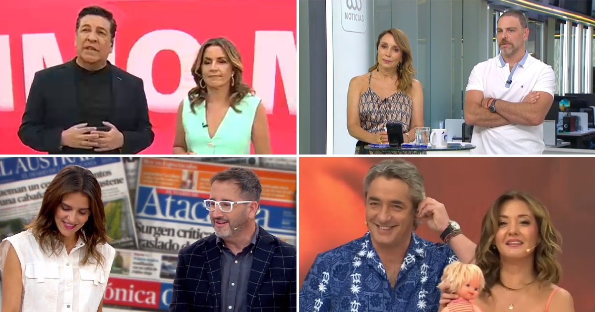 Tabla del rating matinal volvió a variar: ex líder se impuso a los demás canales con la contingencia