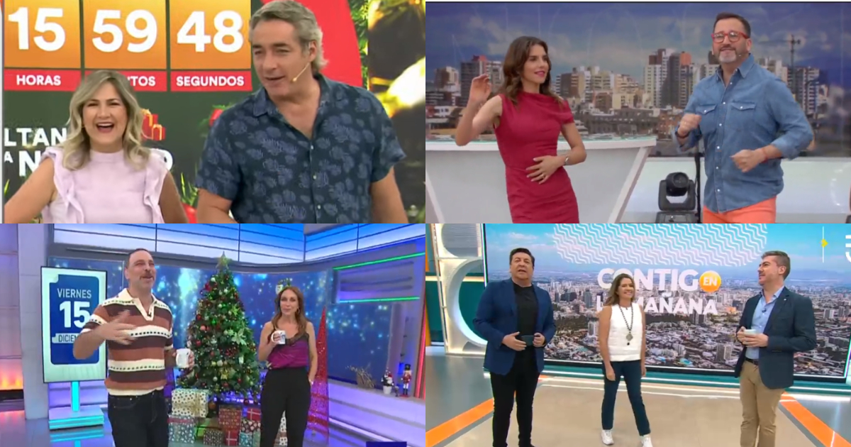 Rating matinal de este viernes: canal continúa racha ganadora y se consolida en el primer lugar