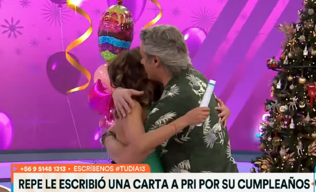 Sensible carta de Repenning emocionó a Priscilla Vargas en su cumpleaños: "Gracias por quererme"