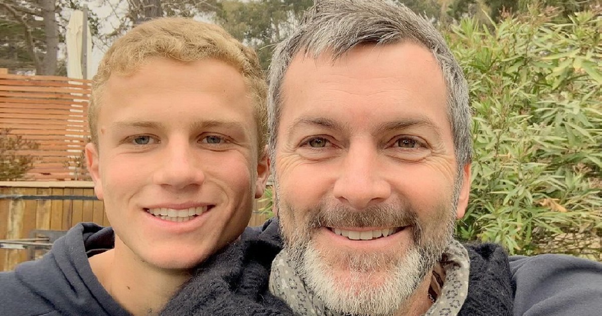 El tierno saludo de cumpleaños de Cristián Sánchez al hijo mayor de Diana Bolocco: 