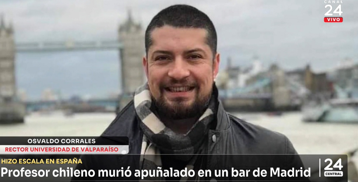 Sebastián Bello, profesor chileno asesinado Madrid