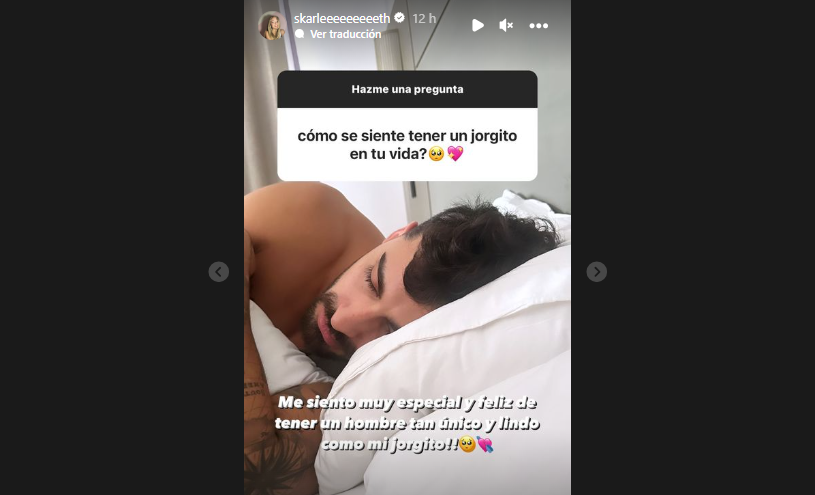 Skarleth Labra se mostró más enamorada que nunca al hablar de Jorge Aldoney: “Me siento muy especia”