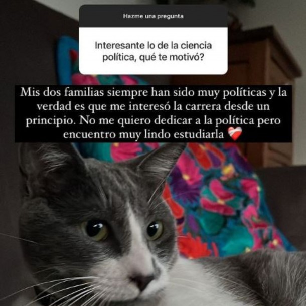 Hija Álvaro Henríquez habló de sus estudios